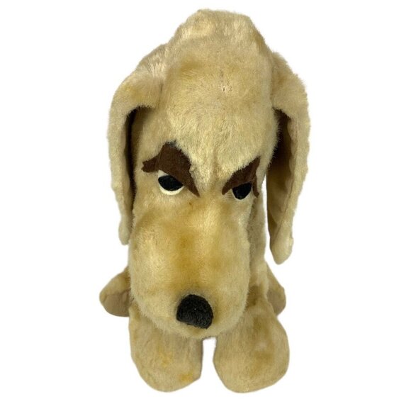 Rushton 1960s Golden Retriever Plush Puppy Dog With Floppy Ears 13 inch - Picture 4 of 11